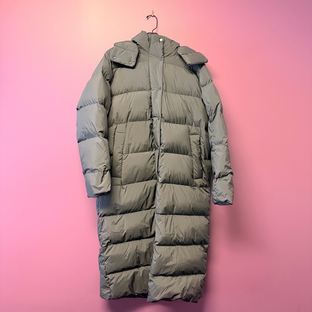 lululemon wunder puff long down jacket